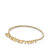 Pan Charm Chain Snake Bracelet 925 Silver Adjust Women's DIY Jewelry
