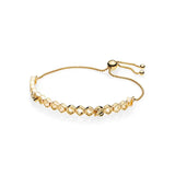 Pan Charm Chain Snake Bracelet 925 Silver Adjust Women's DIY Jewelry
