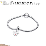 Pando 925 Silver Bracelet Charm Snake Chain for Women