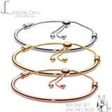 Pando snake bracelet 925 sterling silver women's DIY jewelry