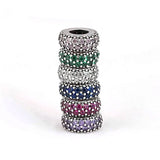 Crystal Spacer Beads for 925 Silver Charm Bracelet DIY
