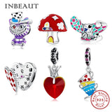 Rabbit Ear Magic Hat 925 Silver Bracelet Bead & Clock Charm for DIY Bracelet