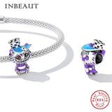 Rabbit Ear Magic Hat 925 Silver Bracelet Bead & Clock Charm for DIY Bracelet