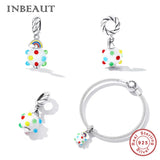 Rabbit Ear Magic Hat 925 Silver Bracelet Bead & Clock Charm for DIY Bracelet