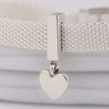 Reflexions Floating Heart Clip Pendant Beads for 925 Silver Bracelet
