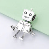 Rob Bot Charm for 925 Silver Bracelet