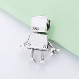 Rob Bot Charm for 925 Silver Bracelet