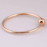 925 Sterling Silver Rose Clasp Clip for Bracelet Bangle Charm