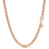 925 Sterling Silver Thick Cable Chain Link Necklace