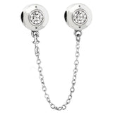 Two-tone Rose Signature Beads for Bracelet