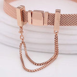 Rose Reflexions Safety Chain Clip Stopper Beads for 925 Silver Bracelet