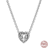 925 Sterling Silver Women's Jewelry Set-Earrings, Rings, Necklaces