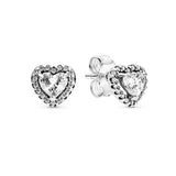925 Sterling Silver Women's Jewelry Set-Earrings, Rings, Necklaces