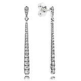 Crystal Earring Women 925 Sterling Silver Wedding Gift
