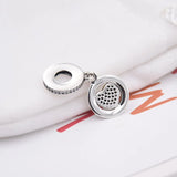 Crystal Heart Pendant Charm for 925 Silver Bracelet