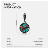 Punk Style Skeleton Hand Tag Sterling Silver Pendant