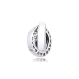 Spacer Charm Heart Bands 925 Sterling Silver Beads DIY Jewelry