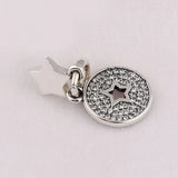 Sparkling Crystal Pendant Bead for 925 Sterling Silver Charm Bracelet