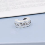 Crystal Clip Lock Stopper Beads for Charm Bracelet