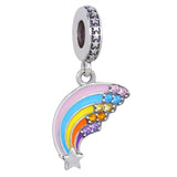 Durian King Dream Catcher Rainbow Pendant Charm DIY Jewelry