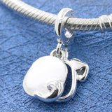 Enamel Pet Dog Pendant Beads for 925 Silver Charm Bracelet DIY