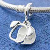Enamel Pet Dog Pendant Beads for 925 Silver Charm Bracelet DIY