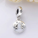 Enamel Snowman & Deer Pendant Beads for 925 Sterling Silver Charm Bracelet