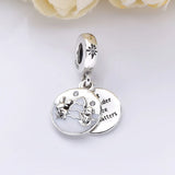 Enamel Snowman & Deer Pendant Beads for 925 Sterling Silver Charm Bracelet