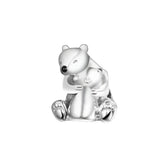 Cheap Girl Christmas Charm Pendant 925 Sterling Silver Beads