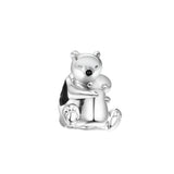 Cheap Girl Christmas Charm Pendant 925 Sterling Silver Beads