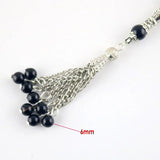Islamic Tasbih Decorative Beads Round Agate 33 Rosary Misbaha