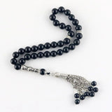 Islamic Tasbih Decorative Beads Round Agate 33 Rosary Misbaha