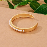 Ancient Craft Pearl Bracelet for Women - Romantic Bangle Jewelry