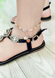 Gobi Jade Silk Jade Heart Bracelet Anklet Ethnic Woman