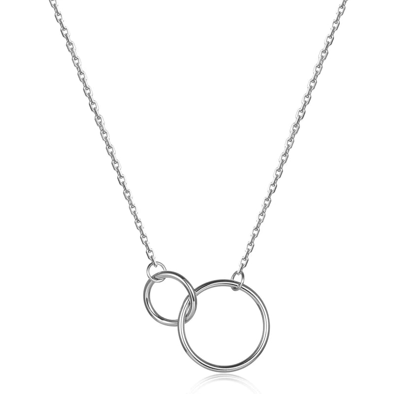 S925 Line Beads Link Necklace Women Clavicle Chain Fine Jewelry