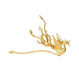 3D Phoenix Tiara Ethnic Hair Jewelry Cheongsam Tassel Accessory