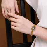 Ancient Craft Hetian Jade Green Butterfly Bracelet - Retro Light Jewelry