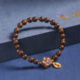 6mm Sandalwood Rosary Bracelet for Women