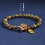 6mm Sandalwood Rosary Bracelet for Women