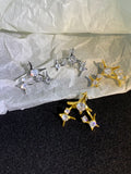 Irregular Star Awn Earrings for Women