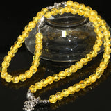 Women Multilayer Bracelet Yellow Resin Beeswax Bangle Jewelry