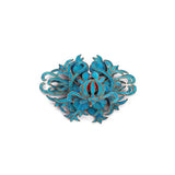 Chinese Retro Palace Filigree Brooch Neutral Charm Jewelry