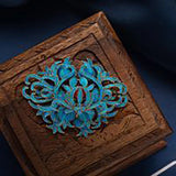 Chinese Retro Palace Filigree Brooch Neutral Charm Jewelry