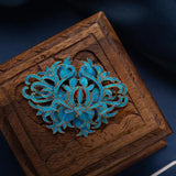 Chinese Retro Palace Filigree Brooch, Men and Women Charm Jewelry