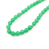 Green Stone Tasbih Muslim Rosary Bracelet 33 66 99 Beads Misbaha Jewelry