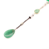 Green Stone Tasbih Muslim Rosary Bracelet 33 66 99 Beads Misbaha Jewelry