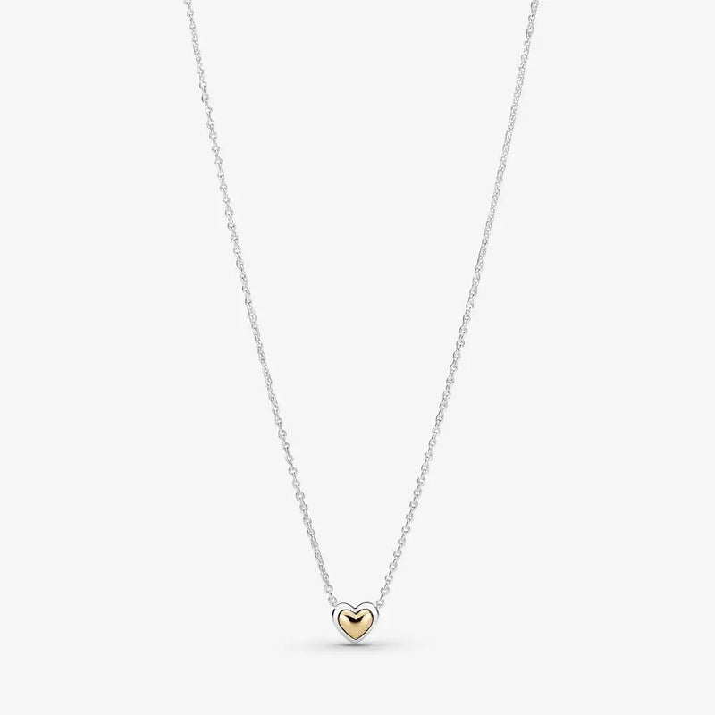 100% S925 Sterling Silver Necklace with Silver Beads Women's Jewelry