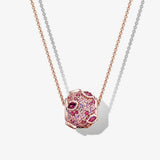 Glamour Sterling Silver Beads Necklace for Women