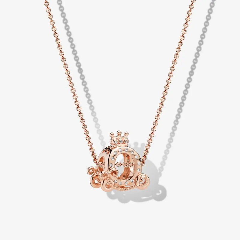 Glamour Sterling Silver Beads Necklace for Women