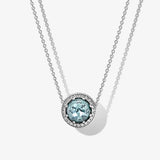 S925 Sterling Silver Necklace Silver Beads Glamour Clavicle Women Jewelry